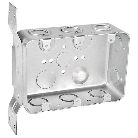 Southwire Electrical Box, 44 cu in, Device Box Type, 3 Gangs, Steel MGSB-3F